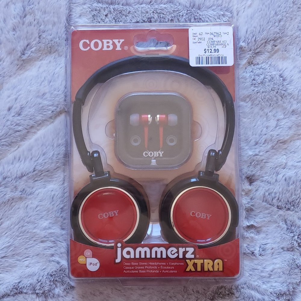 Coby Headphones and Earphones included